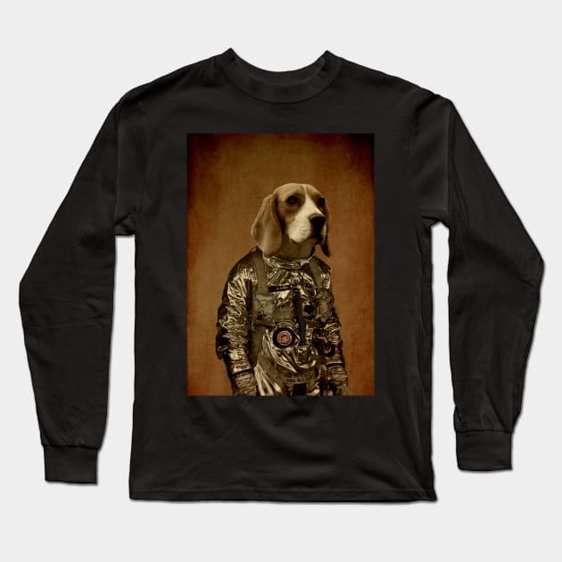 Beagle Long Sleeve T-Shirt by Durro